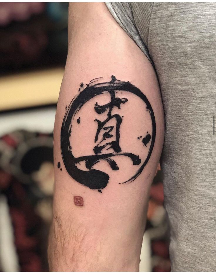 hình xăm thư pháp đơn giản hình xăm tattoo xăm chữ thư pháp đơn giản