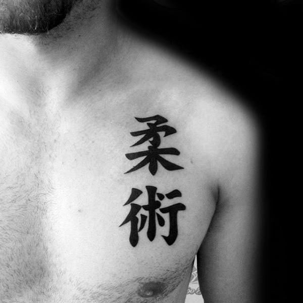 hình xăm thư pháp đơn giản tattoo chữ thư pháp đơn giản