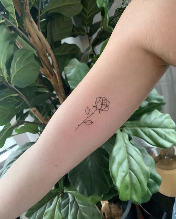 mẫu hình xăm hoa hồng đẹp cho nữ 333+ hình xăm hoa đẹp cho nữ nhẹ nhàng và tinh tế - Genztattoo