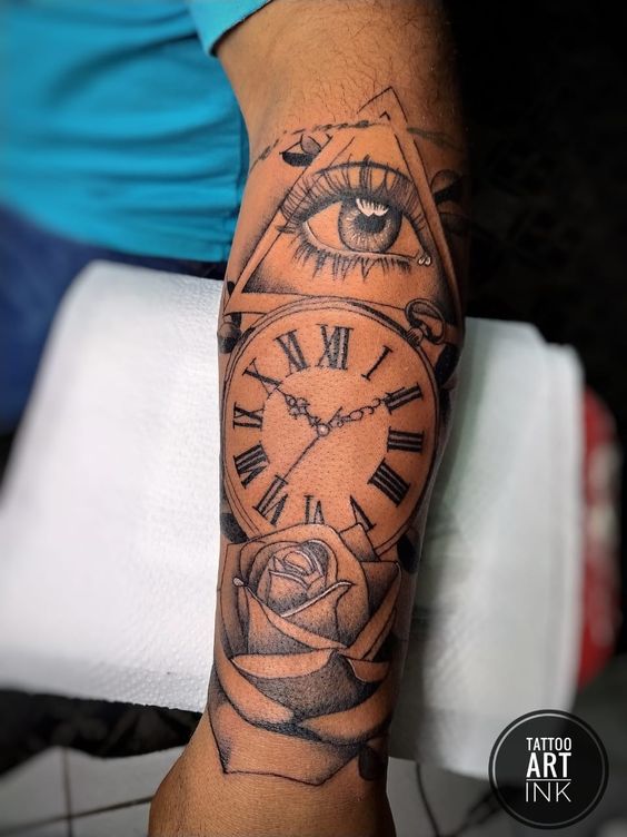 thiết kế hình xăm la mã đơn giản Gợi ý 333+ hình xăm la mã độc đáo và phong cách - Genztattoo