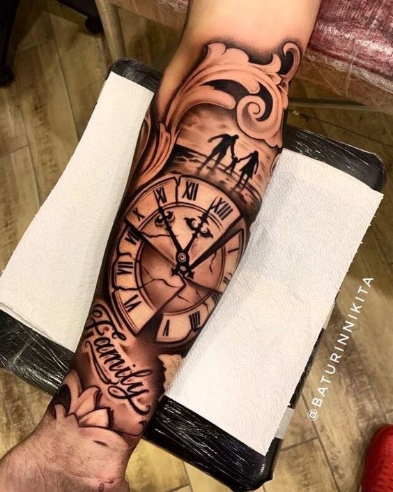 thiết kế hình xăm gia đình La Mã Gợi ý 333+ hình xăm la mã độc đáo và phong cách - Genztattoo