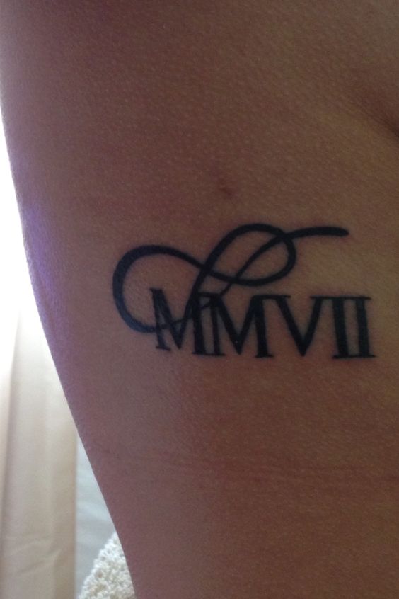 hình xăm số la mã nhỏ Gợi ý 333+ hình xăm la mã độc đáo và phong cách - Genztattoo