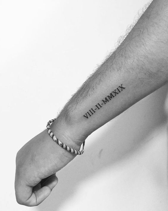 hình xăm la mã đơn giản Gợi ý 333+ hình xăm la mã độc đáo và phong cách - Genztattoo