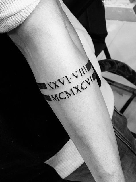 hình xăm số la mã đơn giản Gợi ý 333+ hình xăm la mã độc đáo và phong cách - Genztattoo