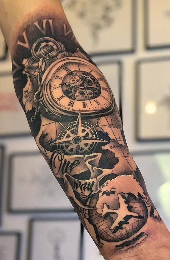 ý tưởng hình xăm số la mã thời gian Gợi ý 333+ hình xăm la mã độc đáo và phong cách - Genztattoo