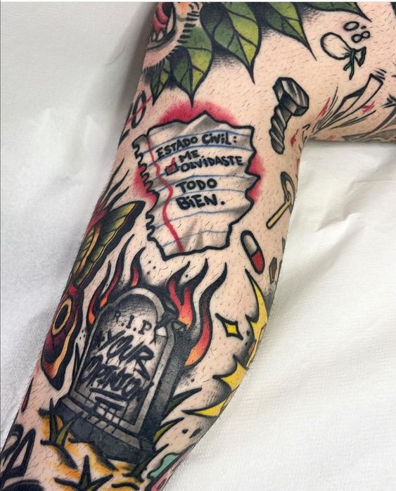Tổng hợp 333+ hình xăm old school độc đáo và ý nghĩa - Genztattoo