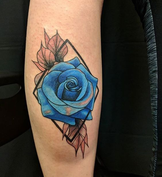 thiết kế hình xăm hoa hồng nghệ thuật mẫu tattoo bông hoa hồng nghệ thuật