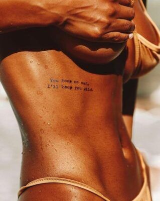 mẫu tattoo chữ dưới ngực cực chất mẫu tattoo chữ dưới ngực cực chất