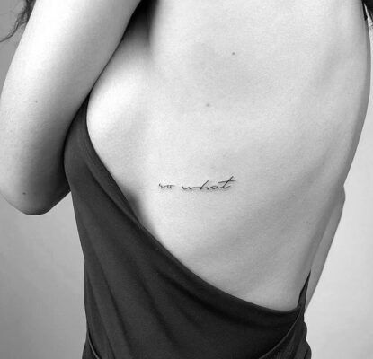 tattoo chữ cực đẹp ở dưới ngực tattoo chữ cực đẹp ở dưới ngực