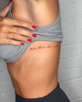 tattoo chữ cực đẹp ở dưới ngực cho nữ tattoo chữ cực đẹp ở dưới ngực cho nữ