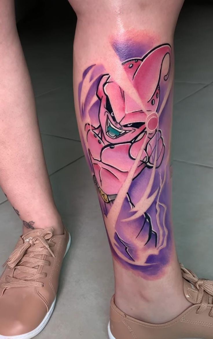 ấn tượng với dragon ball ở chân