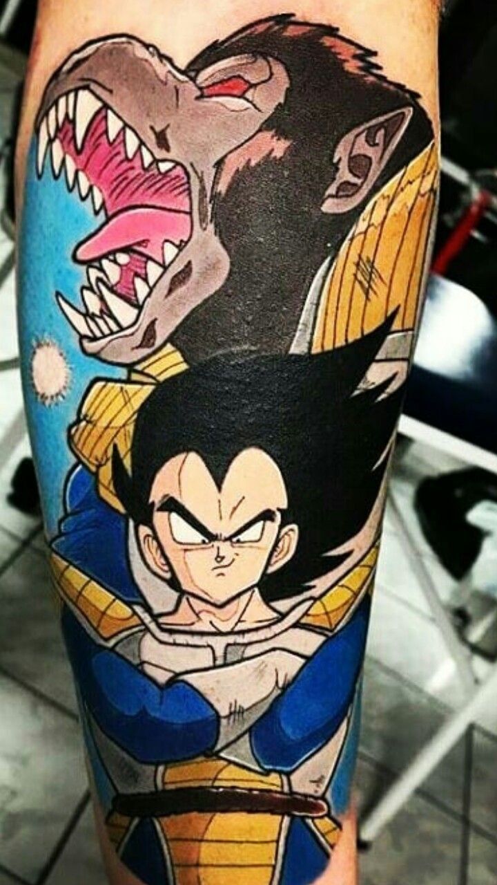 hình xăm songoku cực ngầu