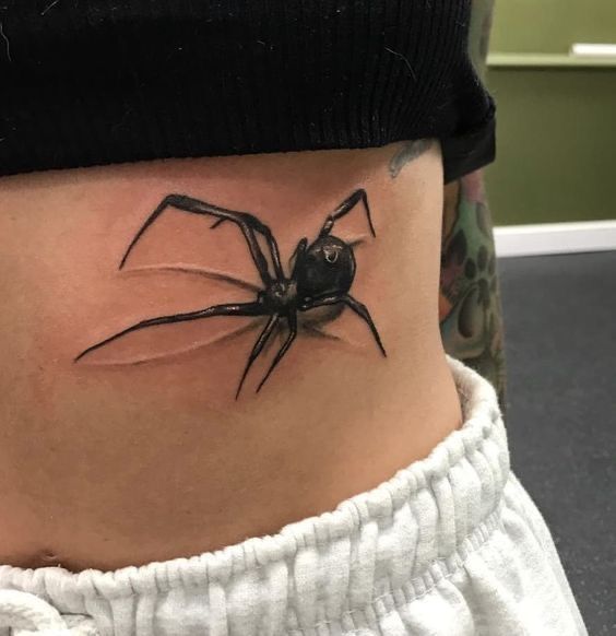 cuốn hút bởi sự độc đáo của mẫu tattoo con nhện