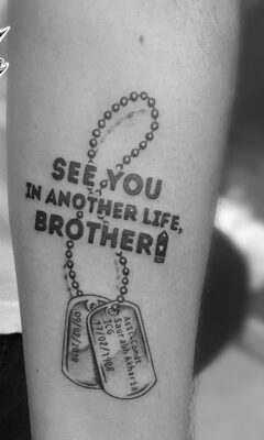 Gợi ý 999+ hình xăm chữ ý nghĩa về tình anh em - Genztattoo