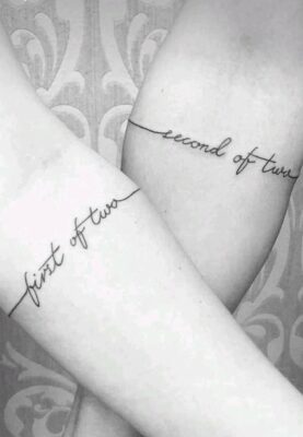 Gợi ý 999+ hình xăm chữ ý nghĩa về tình anh em - Genztattoo