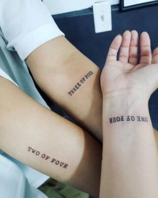 Gợi ý 999+ hình xăm chữ ý nghĩa về tình anh em - Genztattoo