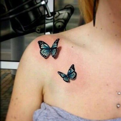 222+ hình xăm bướm độc đáo và phong cách nhất - Genztattoo