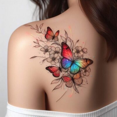 222+ hình xăm bướm độc đáo và phong cách nhất - Genztattoo