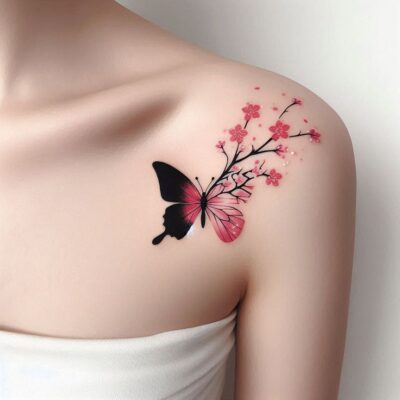 222+ hình xăm bướm độc đáo và phong cách nhất - Genztattoo