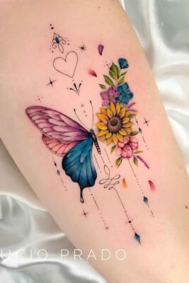 222+ hình xăm bướm độc đáo và phong cách nhất - Genztattoo