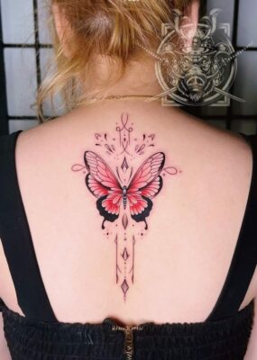 222+ hình xăm bướm độc đáo và phong cách nhất - Genztattoo