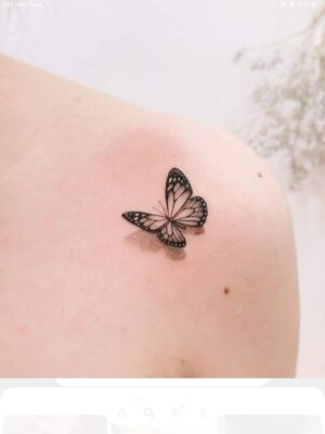 222+ hình xăm bướm độc đáo và phong cách nhất - Genztattoo