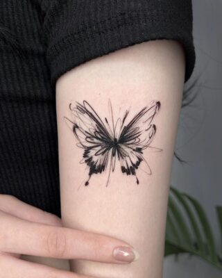222+ hình xăm bướm độc đáo và phong cách nhất - Genztattoo
