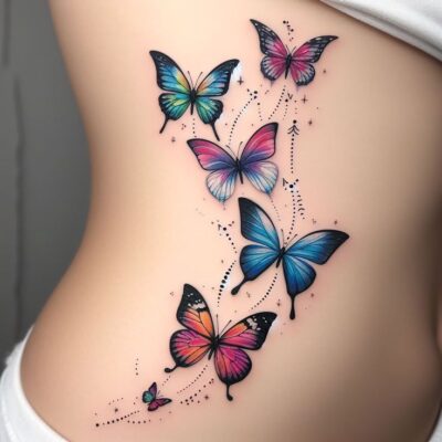 222+ hình xăm bướm độc đáo và phong cách nhất - Genztattoo