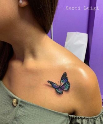 222+ hình xăm bướm độc đáo và phong cách nhất - Genztattoo