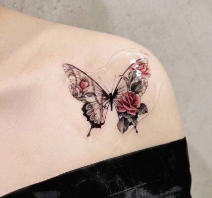 222+ hình xăm bướm độc đáo và phong cách nhất - Genztattoo