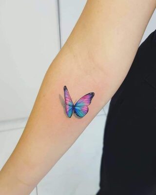 222+ hình xăm bướm độc đáo và phong cách nhất - Genztattoo