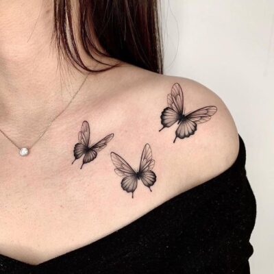 222+ hình xăm bướm độc đáo và phong cách nhất - Genztattoo