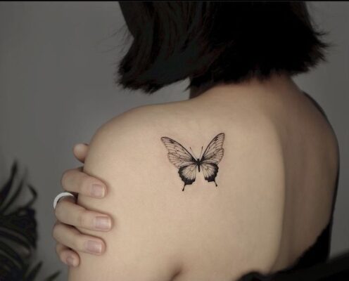 222+ hình xăm bướm độc đáo và phong cách nhất - Genztattoo