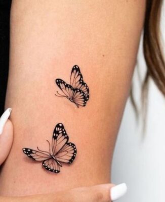 222+ hình xăm bướm độc đáo và phong cách nhất - Genztattoo