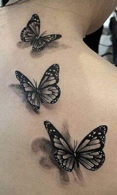 222+ hình xăm bướm độc đáo và phong cách nhất - Genztattoo