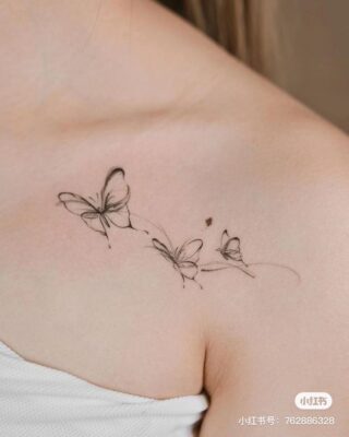 222+ hình xăm bướm độc đáo và phong cách nhất - Genztattoo