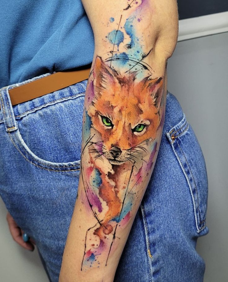 Gợi ý 444+ hình xăm con cáo ma mị, quyến rũ và cuốn hút - Genztattoo