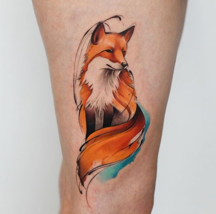 Gợi ý 444+ hình xăm con cáo ma mị, quyến rũ và cuốn hút - Genztattoo
