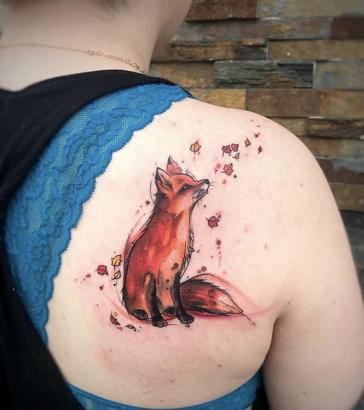 Gợi ý 444+ hình xăm con cáo ma mị, quyến rũ và cuốn hút - Genztattoo