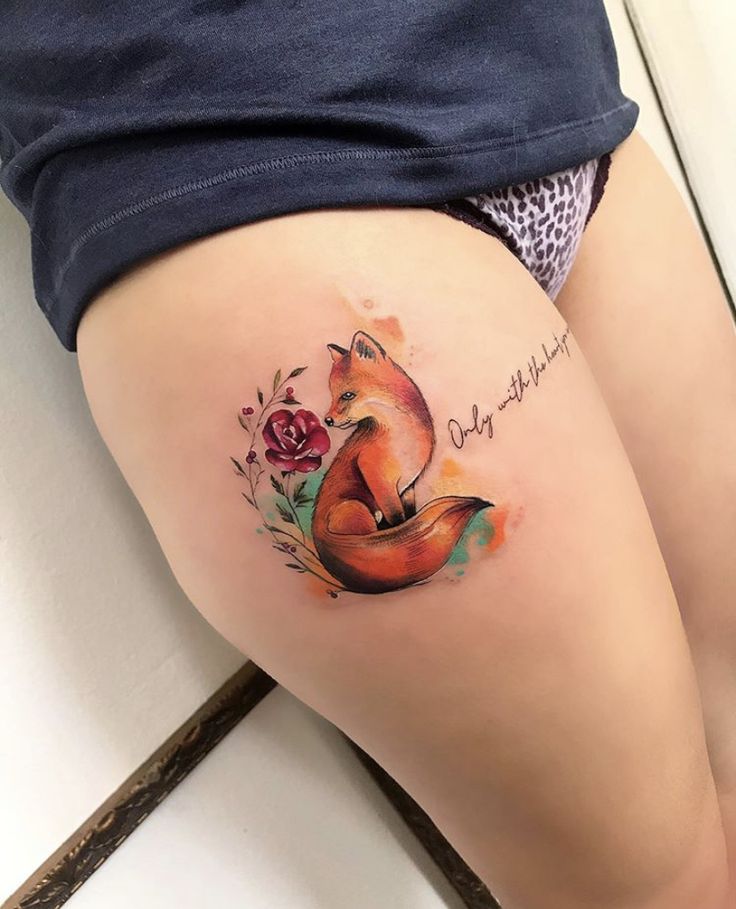 Gợi ý 444+ hình xăm con cáo ma mị, quyến rũ và cuốn hút - Genztattoo
