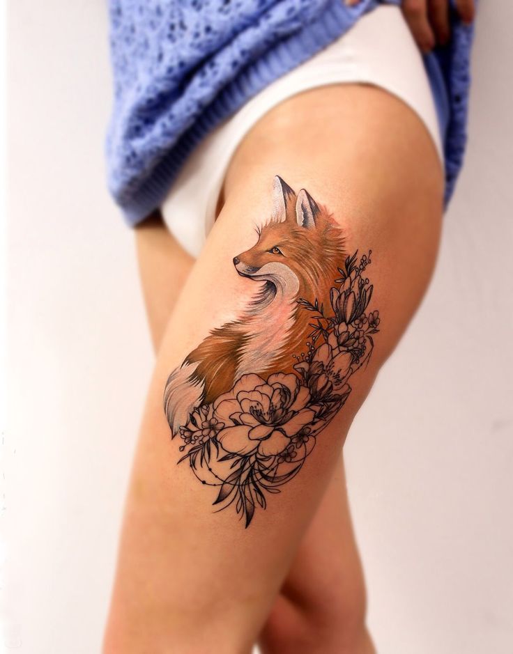 Gợi ý 444+ hình xăm con cáo ma mị, quyến rũ và cuốn hút - Genztattoo