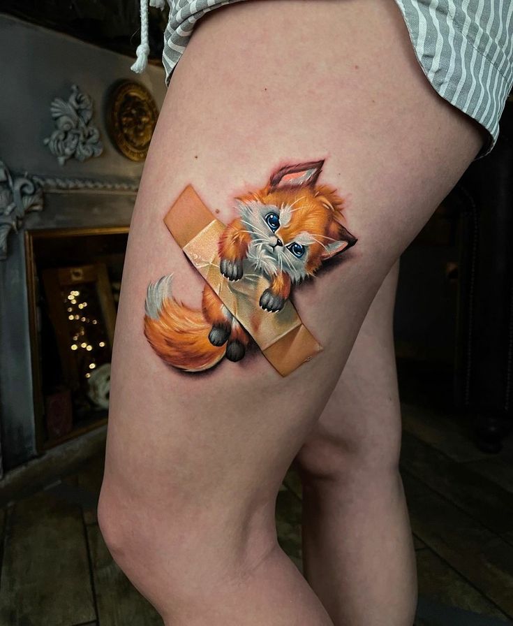 Gợi ý 444+ hình xăm con cáo ma mị, quyến rũ và cuốn hút - Genztattoo