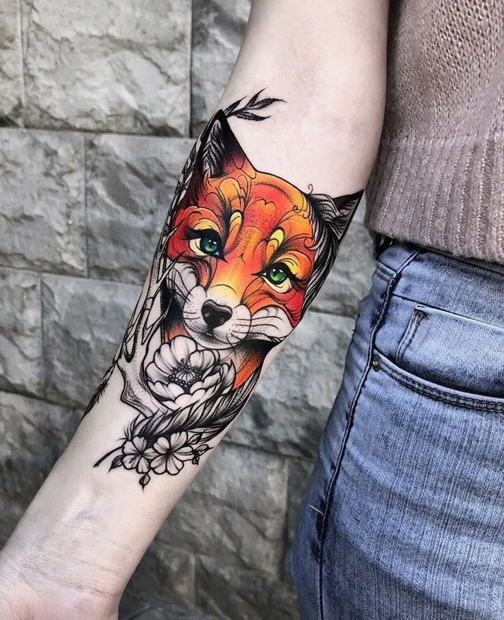 Gợi ý 444+ hình xăm con cáo ma mị, quyến rũ và cuốn hút - Genztattoo