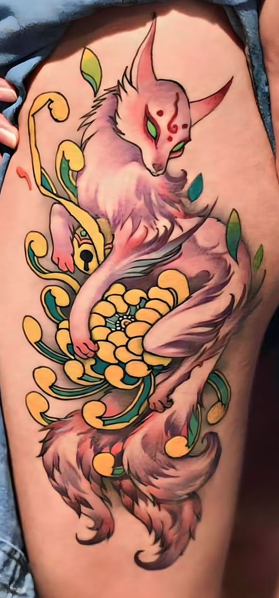 Gợi ý 444+ hình xăm con cáo ma mị, quyến rũ và cuốn hút - Genztattoo