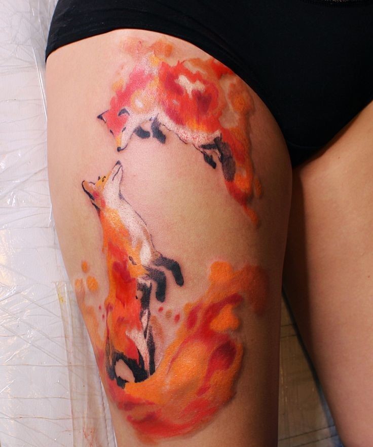 Gợi ý 444+ hình xăm con cáo ma mị, quyến rũ và cuốn hút - Genztattoo