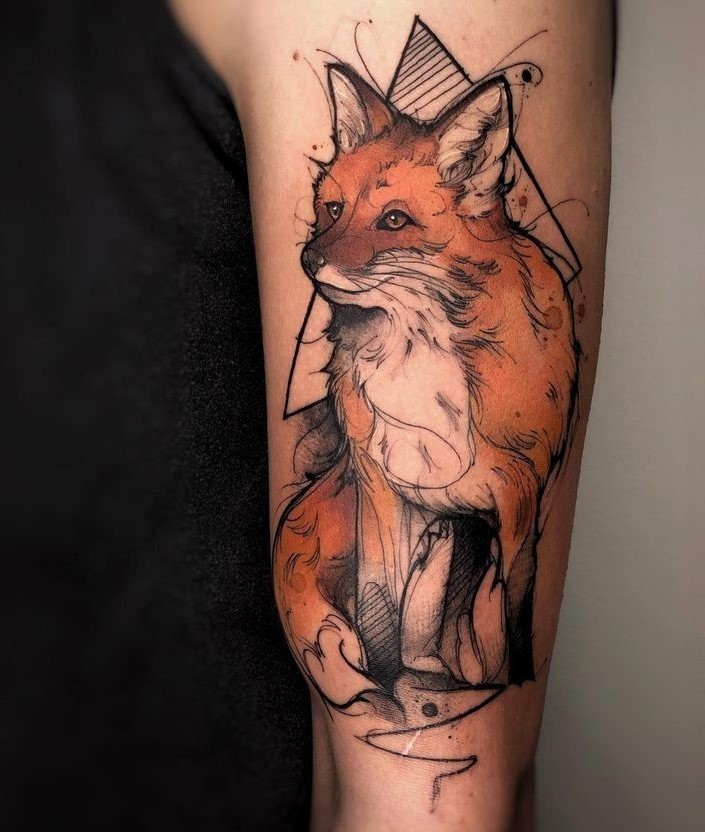 Gợi ý 444+ hình xăm con cáo ma mị, quyến rũ và cuốn hút - Genztattoo