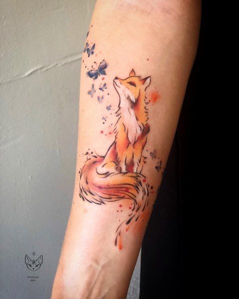 Gợi ý 444+ hình xăm con cáo ma mị, quyến rũ và cuốn hút - Genztattoo