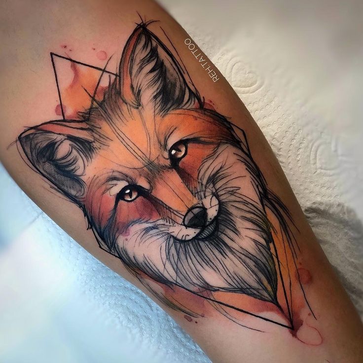 Gợi ý 444+ hình xăm con cáo ma mị, quyến rũ và cuốn hút - Genztattoo