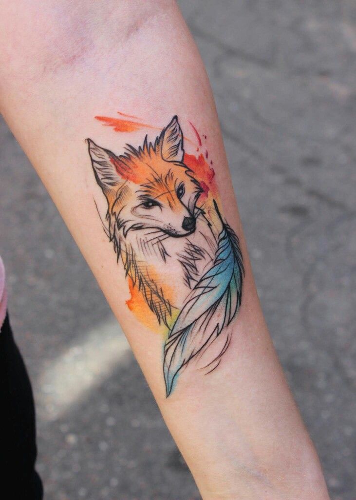 Gợi ý 444+ hình xăm con cáo ma mị, quyến rũ và cuốn hút - Genztattoo