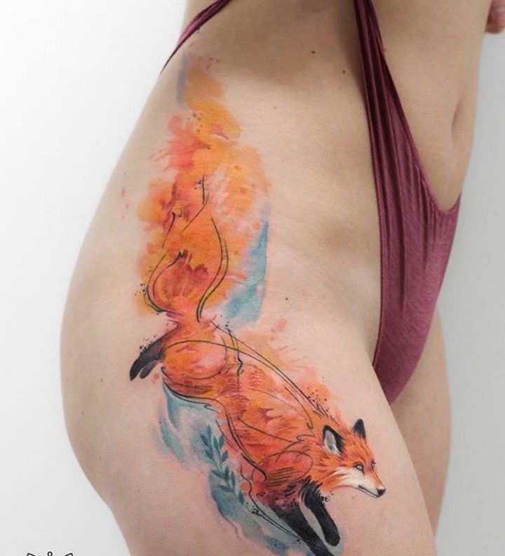 Gợi ý 444+ hình xăm con cáo ma mị, quyến rũ và cuốn hút - Genztattoo